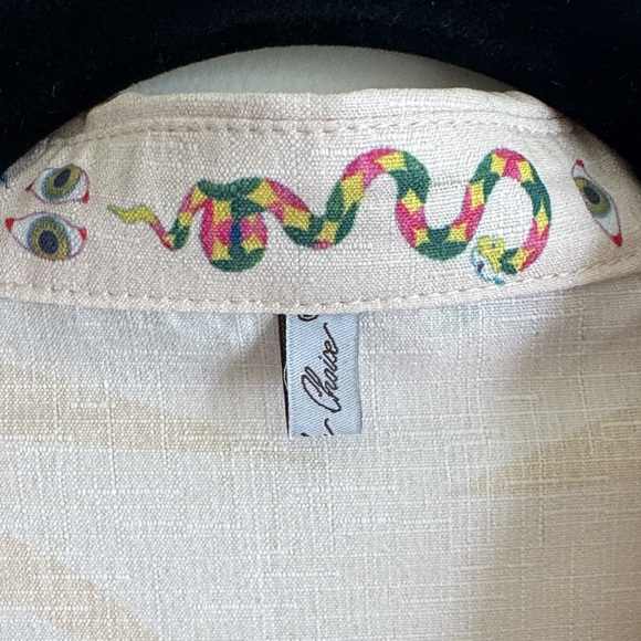 Colorful Patterned Button Down Shirt - Picture 3 of 6